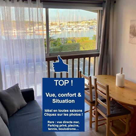Studio Face A La Mer 4 Couchages - Gratuits Piscine Tennis Et Un Parking Prive Rare Et Tres Utile - Vue Magnifique Sur La Mer - Agreable En Toutes Saisons Ile Des Pecheurs - La Brigantine - Emplacement Et Vue Rares Au Cap D'Agde Exterior photo