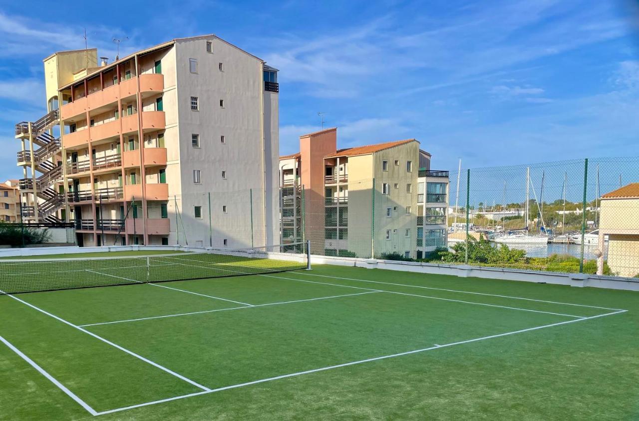 Studio Face A La Mer 4 Couchages - Gratuits Piscine Tennis Et Un Parking Prive Rare Et Tres Utile - Vue Magnifique Sur La Mer - Agreable En Toutes Saisons Ile Des Pecheurs - La Brigantine - Emplacement Et Vue Rares Au Cap D'Agde Exterior photo
